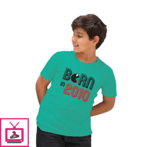 Birthday T-Shirt With Birth Year