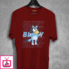 Bluey With Text T-Shirt