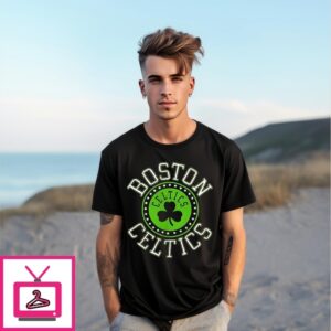 Boston Celtics Nba Basketball Hometown Clover T-Shirt
