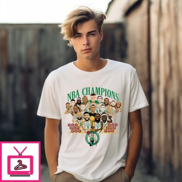 Boston Celtics Nba Champions 2024 T-Shirt