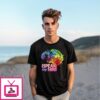 Brain I Speak My Mind Colorful T-Shirt