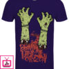 Bring Me The Horizon Zombie Hands Men’s Purple T-Shirt