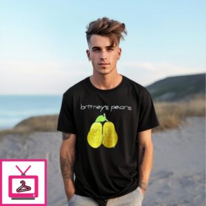 Britneys Pears Britney Spears Joke 2000 Vintage T-Shirt