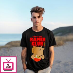 Capybara Ramen Club T-Shirt