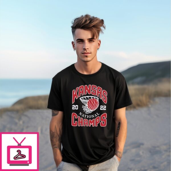 Champs Kansas Jayhawks 2022 Vintage T-Shirt