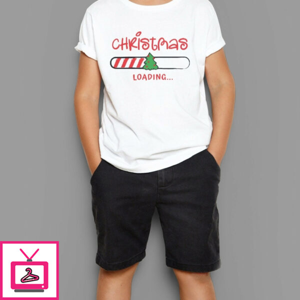 Christmas Loading Kids T-shirt