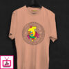 Circular Lines With Colorful Ganpati T-Shirt
