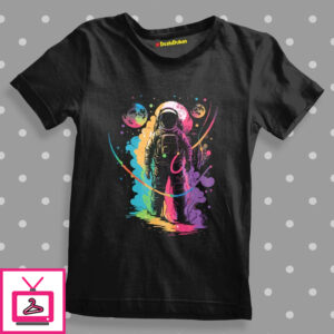 Colorful Smoke Space T-Shirt