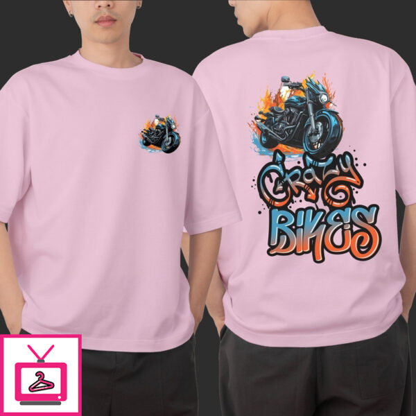 Crazy Bikes Oversize T-shirt