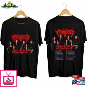 Crypta Shades Of Sorrow Over North America Tour 2024 Shirt Band Fan Classic T-Shirt