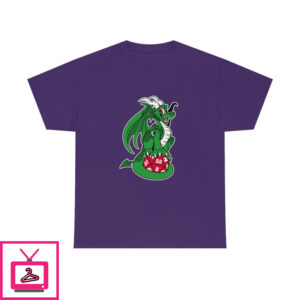 D20 Dragon Green – T-Shirt