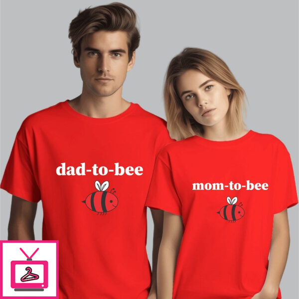 Dad Mom To Be Photo Shoot T-Shirt