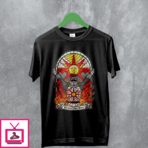Dark Souls T-Shirt Praise The Sun Shirt Iconic Game Merchandise
