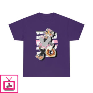 Demigirl Pride Nara Leopard – T-Shirt