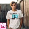 Earth Is Flat World-Wide 2025 T-Shirt
