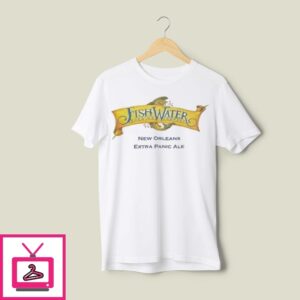 Fishwater Widespread Panic New Orleans Extra Panic Ale T-Shirt Fishwater Widespread Panic New Orleans Extra Panic Ale T-Shirt