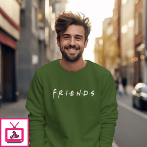 Friends Written Sweatshirt Friends Written Sweatshirt