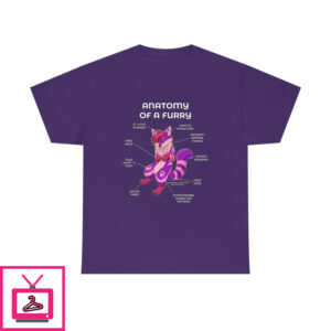 Furry Purple and Pink – T-Shirt Furry Purple and Pink – T-Shirt