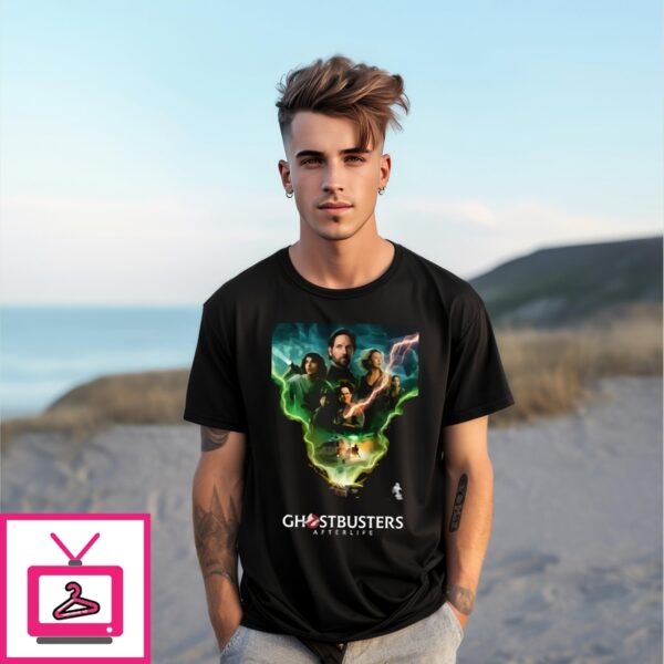 Ghostbusters Afterlife Movie Black T-Shirt