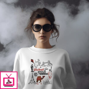 Global Gujarati White Sweatshirt