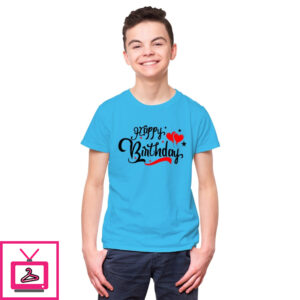 Happy Birthday Written – T-Shirt For Happy Birthday