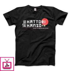 Hattori Hanzo, Sushi and Swordsmithing from Kill Bill T-Shirt