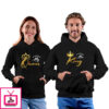 Her King, His Queen Pair Hoodie