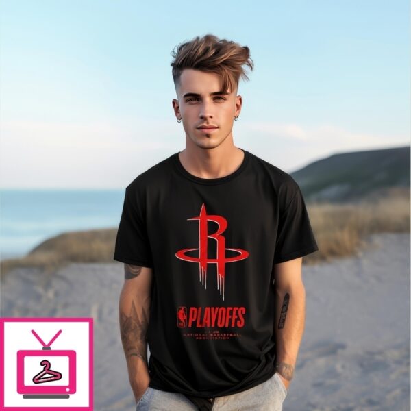 Houston Rockets 2025 Nba Playoffs National Basketball Association Logo T-Shirt