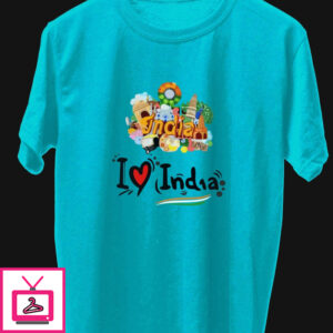 I Love India Colorful T-Shirt I Love India Colorful T-Shirt