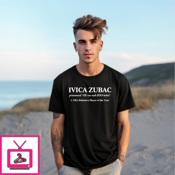 Ivica Zubac Pronunciation Nba Defensive Player Of The Year T-Shirt