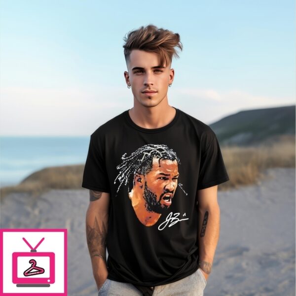 Jalen Brunson Nba Big Face Player Signature T-Shirt