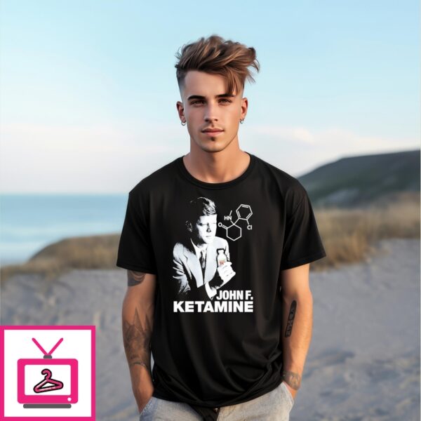John F Ketamine John F Kennedy Back White Shirt