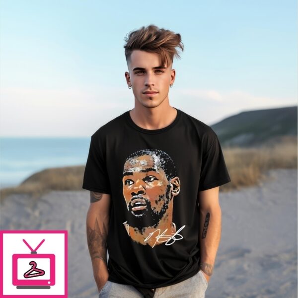 Kevin Durant Nba Big Face Player Signature Vintage T-Shirt