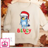 Kids Christmas Bluey JumperSweatshirt