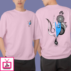 Krishna Trishul Oversize T-Shirt
