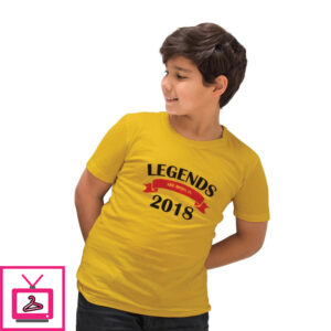 Legends Are Born – Customize T-Shirt For Birthday Boy Or Girl