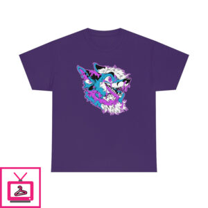 Light Blue and Pink – T-Shirt