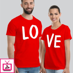 Lo – Ve Latest Couple T-Shirts