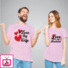 Love My Wife Husband Couple – T-Shirt