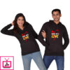 Made With Love Matching Couple Hoodie