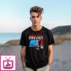 Mallory Swanson 9 Chicago Stars Fc Cracked Illustration Design T-Shirt