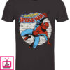 Marvel Comics Spidey Spotlight Men’S Grey T-Shirt