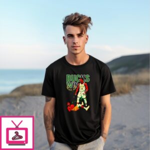 Milwaukee Bucks Win Giannis Antetokounmpo 2025 T-Shirt