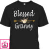 Mother’s Day T-Shirt Blessed Granny Gift For Mom Grandma