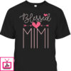 Mother’s Day T-Shirt Blessed Mimi Cute Gift For Mom