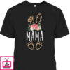 Mother’s Day T-Shirt Flora Leopard Mama Bunny