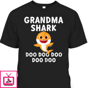 Mother’s Day T-Shirt Grandma Shark Doo Doo Doo