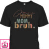 Mother’s Day T-Shirt Mama Mommy Mom Bruh Leopard Pattern