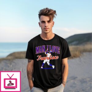 Ny Man I Love Francisco Lindor New York Mets Pose T-Shirt