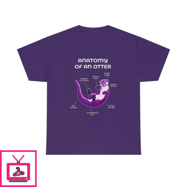 Otter Purple – T-Shirt